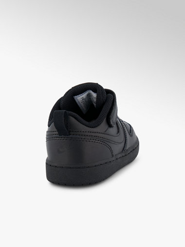 Nike Court Borough sneaker bambini nero